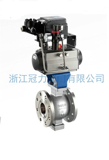 V型球閥：零部件少，使用操作方便！